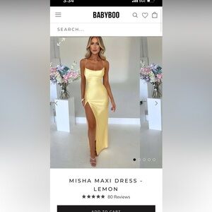 Babyboo Women’s Silk Dress